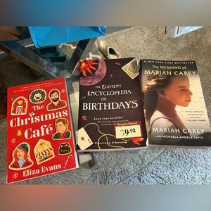 Set of 3 Books, Astrology, Xmas, & Mariah Carey